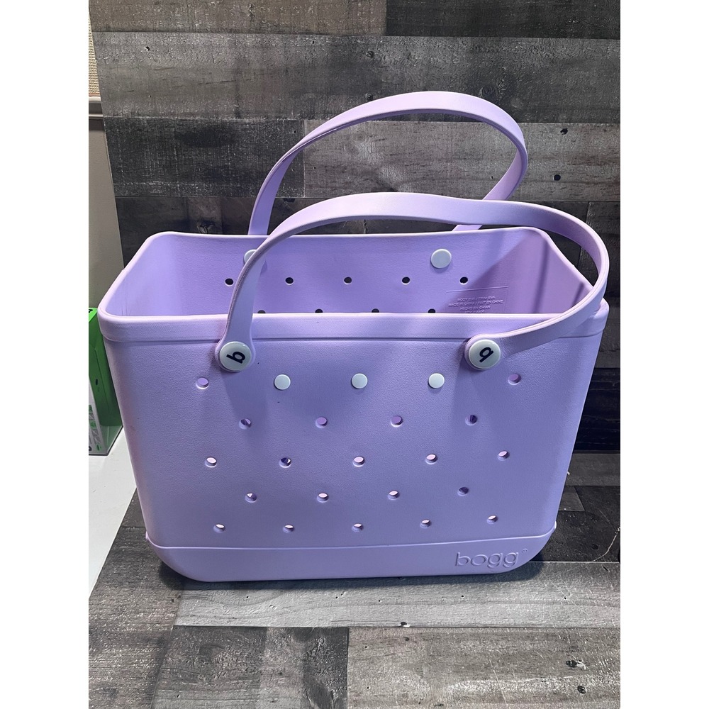 Bogg Bag Baby Bogg Tote Lilac Purple Waterproof Washable Small Beach Bag EX4408 - Picture 5 of 8